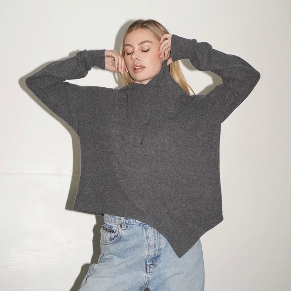 Brand New- LNA Brushed Hoodie & Jogger set in Pirate Black ☁️ - Picture 8 of 15